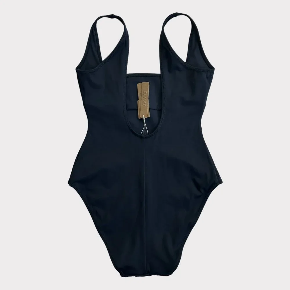 NWT SKIMS Shaping Swim Tank One Piece in Onyx Size Small